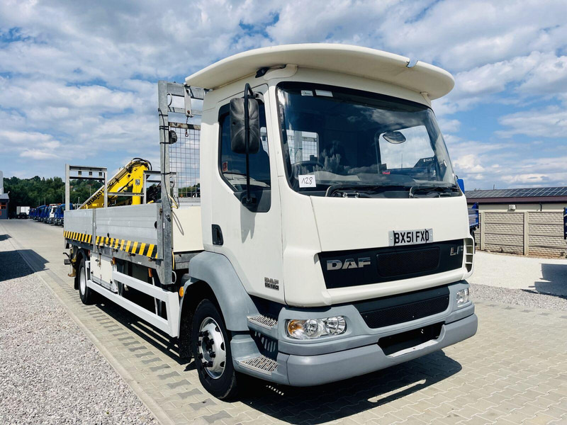 DAF LF 55 180 RHD Flatbed ATLAS AK 60.1 A2 Crane - Platós teherautó, Darus autó: 1 kép. DAF LF 55 180 RHD Flatbed ATLAS AK 60.1 A2 Crane - Platós teherautó, Darus autó: 1 kép.