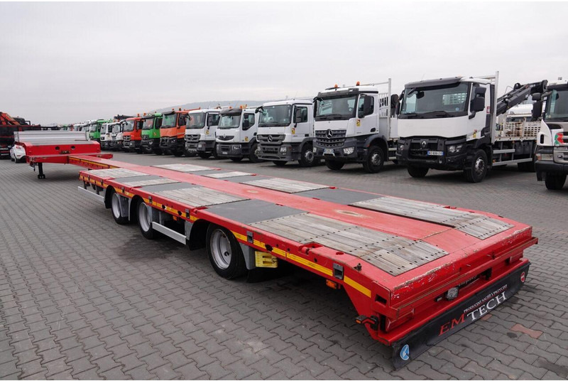 Emtech NACZEPA LAWETA / NISKOPODWOZIE / ROZCIĄGANA / DŁUGOŚĆ : 16 M / - Pótkocsi mélybölcsős: 5 kép. Emtech NACZEPA LAWETA / NISKOPODWOZIE / ROZCIĄGANA / DŁUGOŚĆ : 16 M / - Pótkocsi mélybölcsős: 5 kép.