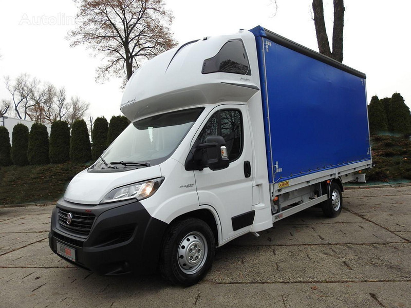 Fiat Ducato Pritsche + Plane - Dobozos felépítményű teherautó: 1 kép. Fiat Ducato Pritsche + Plane - Dobozos felépítményű teherautó: 1 kép.