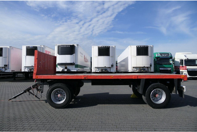 Fruehauf CODER / PRZYCZEPA DO BUDOWLANKI / Długość : 6 M / waga: 3900 kg - Platós pótkocsi: 5 kép. Fruehauf CODER / PRZYCZEPA DO BUDOWLANKI / Długość : 6 M / waga: 3900 kg - Platós pótkocsi: 5 kép.