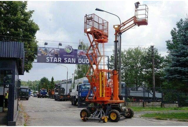 Geismar LAMA Rail Road Platform Schienen TWO WAY - Ollós emelő: 3 kép. Geismar LAMA Rail Road Platform Schienen TWO WAY - Ollós emelő: 3 kép.
