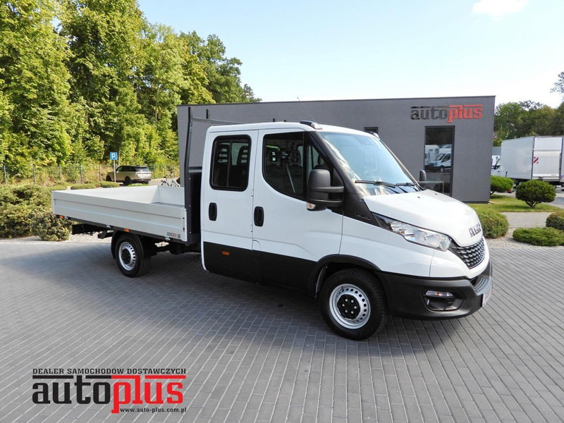 Iveco DAILY 35S14 SKRZYNIA PODWÓJNA KABINA DOKA 7 MIEJSC TEMPOMAT KLIM - Platós kisteherautó, Duplakabinos kisteherautó: 1 kép. Iveco DAILY 35S14 SKRZYNIA PODWÓJNA KABINA DOKA 7 MIEJSC TEMPOMAT KLIM - Platós kisteherautó, Duplakabinos kisteherautó: 1 kép.