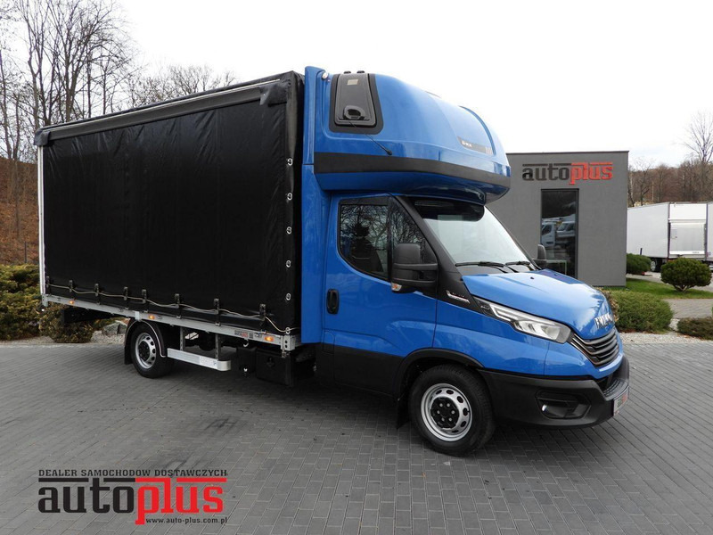 Iveco DAILY 35S21 PLANDEKA 10 PALET WEBASTO TEMPOMAT NAWIGACJA LEDY AU - Ponyvás kisteherautó: 1 kép. Iveco DAILY 35S21 PLANDEKA 10 PALET WEBASTO TEMPOMAT NAWIGACJA LEDY AU - Ponyvás kisteherautó: 1 kép.