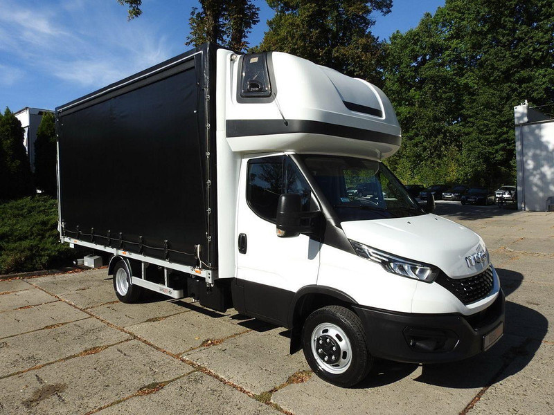 Iveco DAILY 50C18 PLANDEKA WINDA 10 PALET WEBASTO TEMPOMAT NAWIGACJA K - Ponyvás kisteherautó: 4 kép. Iveco DAILY 50C18 PLANDEKA WINDA 10 PALET WEBASTO TEMPOMAT NAWIGACJA K - Ponyvás kisteherautó: 4 kép.