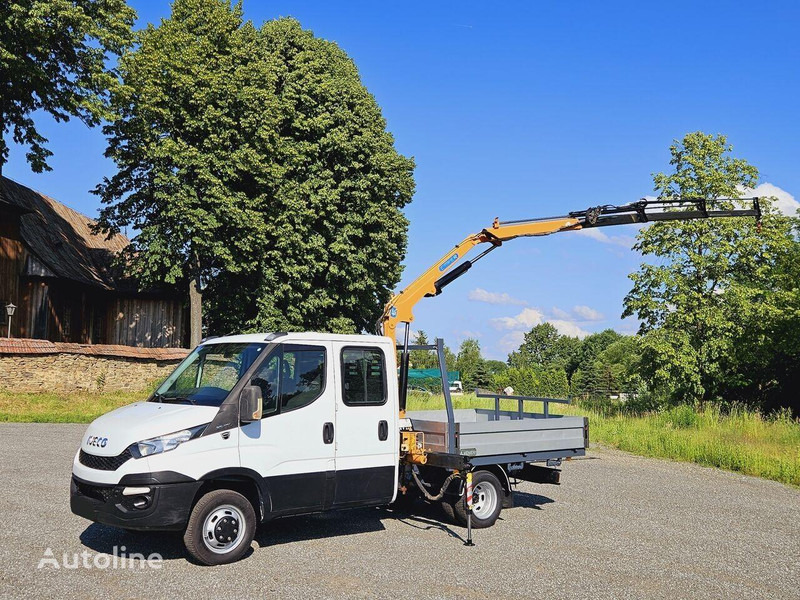 Iveco Daily 35c-15 Doka flatbed + crane Effer - Platós kisteherautó, Duplakabinos kisteherautó: 4 kép. Iveco Daily 35c-15 Doka flatbed + crane Effer - Platós kisteherautó, Duplakabinos kisteherautó: 4 kép.