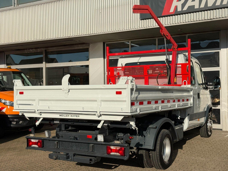 Billenőplatós teherautó, Darus autó Iveco Daily 70C17 Doka Three sided M Tipper + Crane: 9 kép.