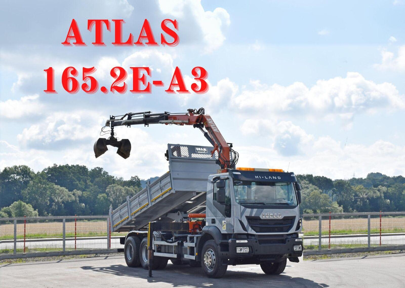 Iveco TRAKKER 410 - Billenőplatós teherautó, Darus autó: 1 kép. Iveco TRAKKER 410 - Billenőplatós teherautó, Darus autó: 1 kép.