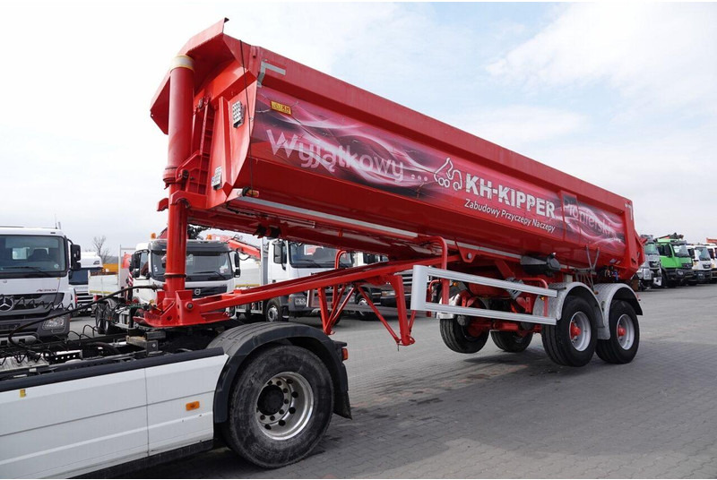 JM-Kipper KH-KIPPER / WYWROTKA / 26 M3 / NACZEPA BEZRAMOWA / N2O W1U / 2 - Félpótkocsi billenőplatós: 3 kép. JM-Kipper KH-KIPPER / WYWROTKA / 26 M3 / NACZEPA BEZRAMOWA / N2O W1U / 2 - Félpótkocsi billenőplatós: 3 kép.