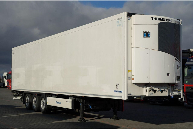 Krone CHŁODNIA / THERMO KING SLXI SPECTRUM / OŚ PODNOSZONA / ALUFELGI - Félpótkocsi hűtős: 1 kép. Krone CHŁODNIA / THERMO KING SLXI SPECTRUM / OŚ PODNOSZONA / ALUFELGI - Félpótkocsi hűtős: 1 kép.