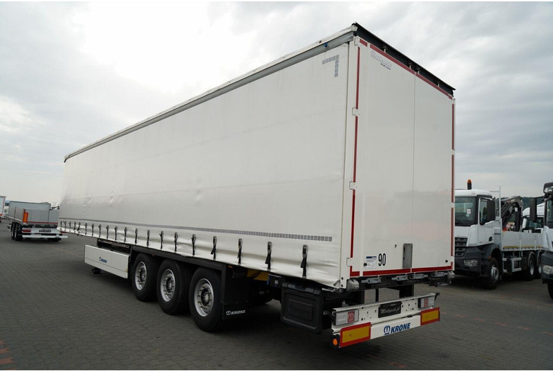 Krone FIRANKA / KOSZ NA PALETY / 2 OSIE PODNOSZONE / 2024 ROK / SPROWA - Ponyvás félpótkocsi: 5 kép. Krone FIRANKA / KOSZ NA PALETY / 2 OSIE PODNOSZONE / 2024 ROK / SPROWA - Ponyvás félpótkocsi: 5 kép.