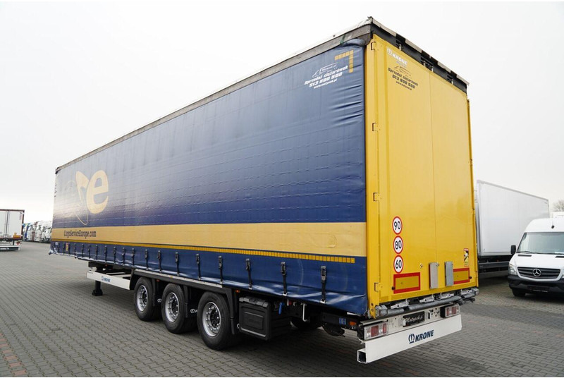 Krone FIRANKA / MEGA / DACH PODNOSZONY / LOW DECK / PLANDEKA ZBROJONA - Ponyvás félpótkocsi: 3 kép. Krone FIRANKA / MEGA / DACH PODNOSZONY / LOW DECK / PLANDEKA ZBROJONA - Ponyvás félpótkocsi: 3 kép.