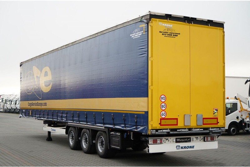 Krone FIRANKA / MEGA / DACH PODNOSZONY / LOW DECK / PLANDEKA ZBROJONA - Ponyvás félpótkocsi: 4 kép. Krone FIRANKA / MEGA / DACH PODNOSZONY / LOW DECK / PLANDEKA ZBROJONA - Ponyvás félpótkocsi: 4 kép.