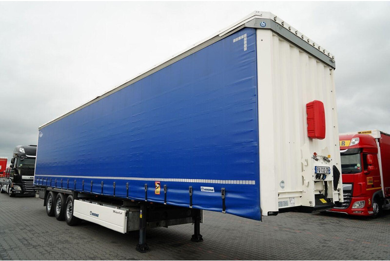 Krone FIRANKA / STANDARD  / KOSZ NA PALETY / PLANDEKA ZBROJONA / SPROW - Ponyvás félpótkocsi: 2 kép. Krone FIRANKA / STANDARD  / KOSZ NA PALETY / PLANDEKA ZBROJONA / SPROW - Ponyvás félpótkocsi: 2 kép.