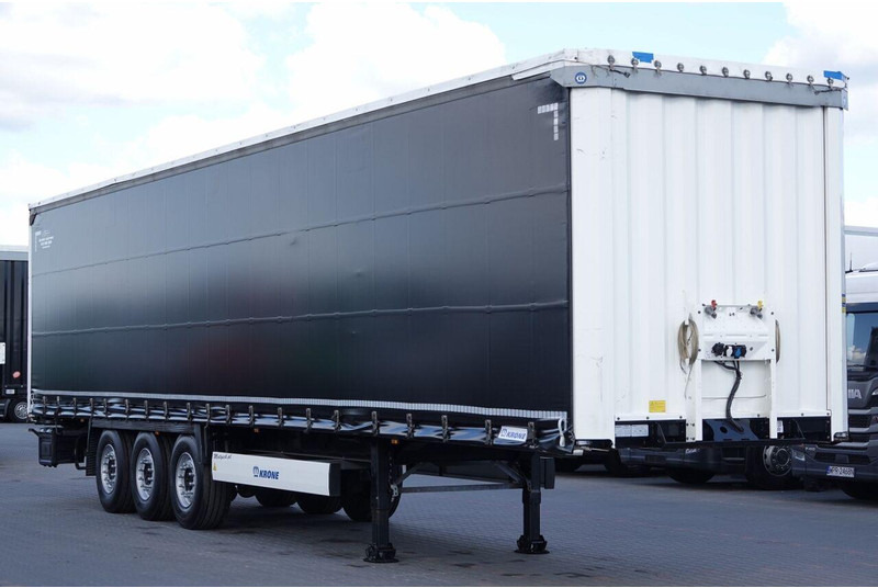 Krone FIRANKA / STANDARD / OPONY 100% / DACH PODNOSZONY / OŚ PODNOSZON - Ponyvás félpótkocsi: 1 kép. Krone FIRANKA / STANDARD / OPONY 100% / DACH PODNOSZONY / OŚ PODNOSZON - Ponyvás félpótkocsi: 1 kép.