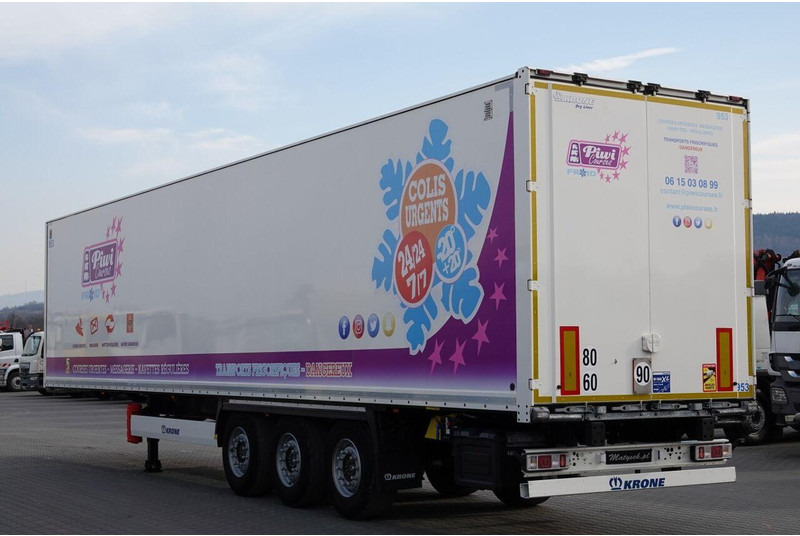 Krone KONTENER / KOFFER / 2021 ROK / OS PODNOSZONA - Félpótkocsi dobozos: 5 kép. Krone KONTENER / KOFFER / 2021 ROK / OS PODNOSZONA - Félpótkocsi dobozos: 5 kép.