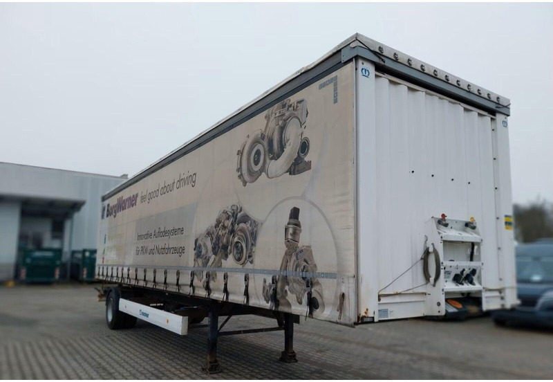 Krone SE 1 ACHS - Ponyvás félpótkocsi: 1 kép. Krone SE 1 ACHS - Ponyvás félpótkocsi: 1 kép.