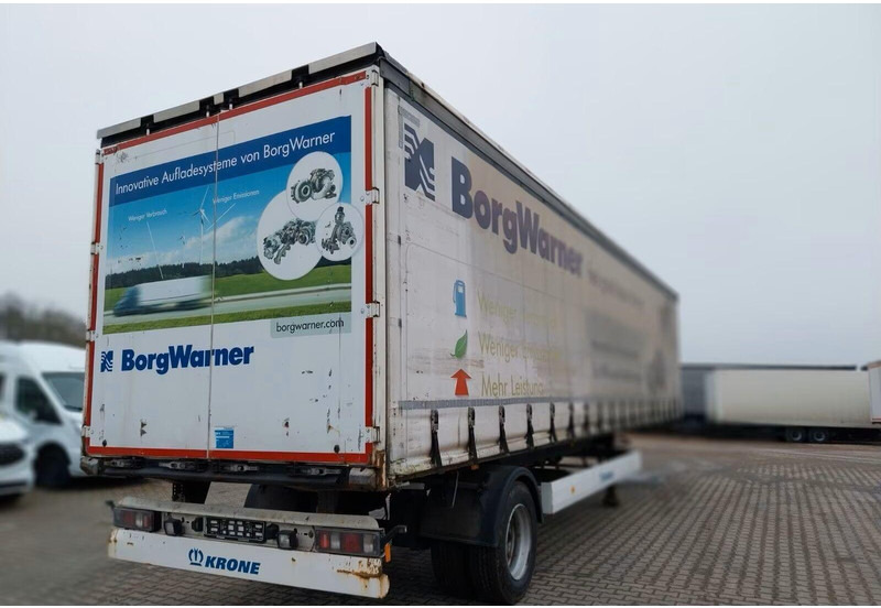 Krone SE 1 ACHS - Ponyvás félpótkocsi: 3 kép. Krone SE 1 ACHS - Ponyvás félpótkocsi: 3 kép.