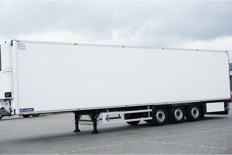 LAMBERET CHŁODNIA / CARRIER 1950 / MULTITEMPERATURA / OŚ PODNOSZONA - Félpótkocsi hűtős: 3 kép. LAMBERET CHŁODNIA / CARRIER 1950 / MULTITEMPERATURA / OŚ PODNOSZONA - Félpótkocsi hűtős: 3 kép.