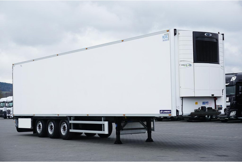 LAMBERET CHŁODNIA / CARRIER 1950 / MULTITEMPERATURA / OŚ PODNOSZONA - Félpótkocsi hűtős: 2 kép. LAMBERET CHŁODNIA / CARRIER 1950 / MULTITEMPERATURA / OŚ PODNOSZONA - Félpótkocsi hűtős: 2 kép.