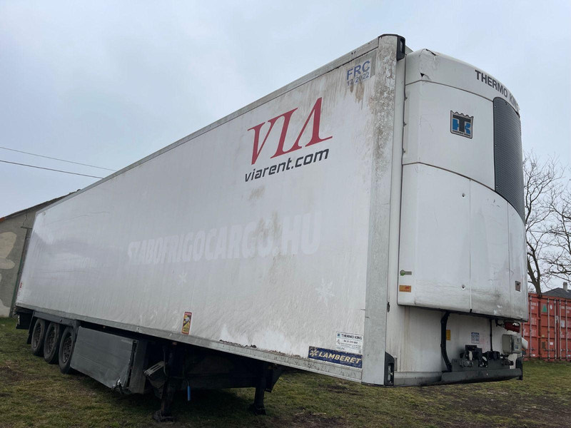 LAMBERET SR2B-518-2B Thermo king Slxi 300 - Félpótkocsi hűtős: 2 kép. LAMBERET SR2B-518-2B Thermo king Slxi 300 - Félpótkocsi hűtős: 2 kép.
