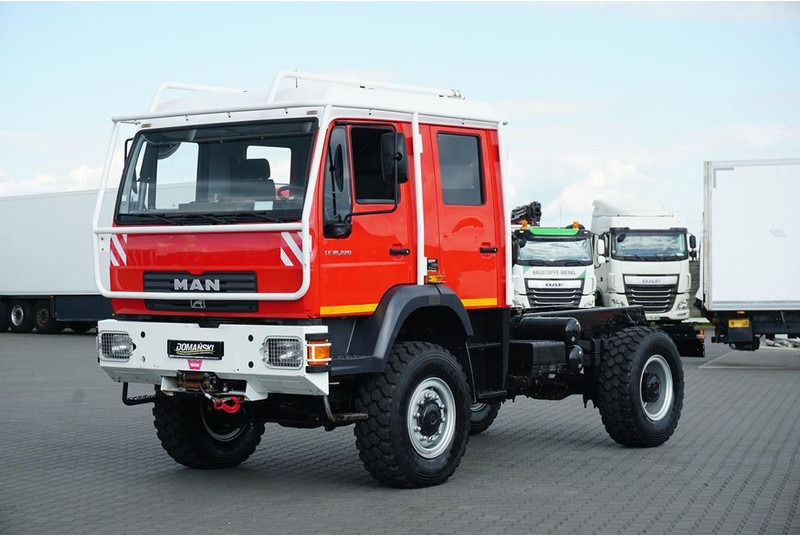 MAN LE 220 / 4 X 4 / DOKA / DO ZABUDOWY / KAMPER - Alvaz teherautó: 2 kép. MAN LE 220 / 4 X 4 / DOKA / DO ZABUDOWY / KAMPER - Alvaz teherautó: 2 kép.