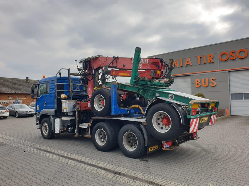 MAN TGA 26.480 6x4 LOGLIFT DOLL WOOD TRANSPORTER - Rönkszállító teherautó, Darus autó: 5 kép. MAN TGA 26.480 6x4 LOGLIFT DOLL WOOD TRANSPORTER - Rönkszállító teherautó, Darus autó: 5 kép.