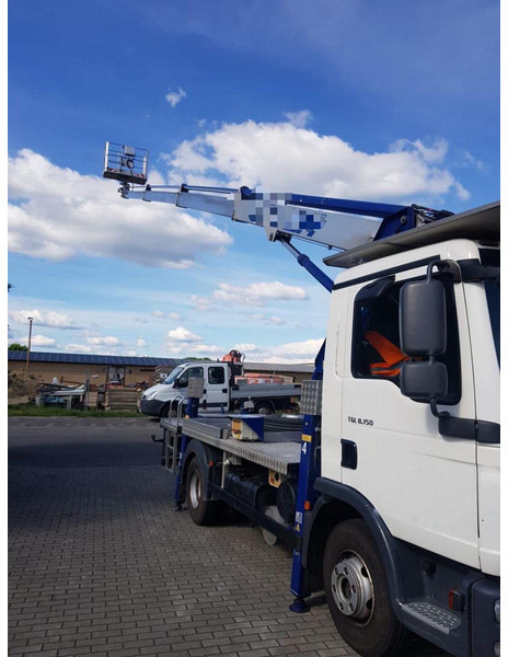 Platós teherautó, Darus autó MAN TGL 8.150 22M Multitel: 6 kép.