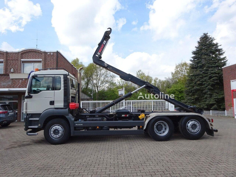 MAN TGS 26.320 - Hook lift truck - Horgos rakodó teherautó, Darus autó: 4 kép. MAN TGS 26.320 - Hook lift truck - Horgos rakodó teherautó, Darus autó: 4 kép.