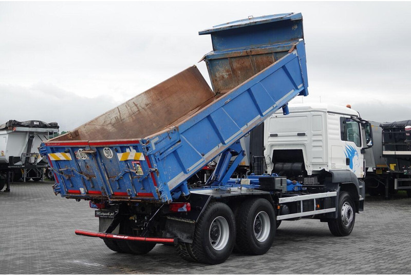 MAN TGS 26.360/ 6x4 / WYWROTKA 2- STRONNA / HYDROBURTA / BORDMATIC - Billenőplatós teherautó: 3 kép. MAN TGS 26.360/ 6x4 / WYWROTKA 2- STRONNA / HYDROBURTA / BORDMATIC - Billenőplatós teherautó: 3 kép.