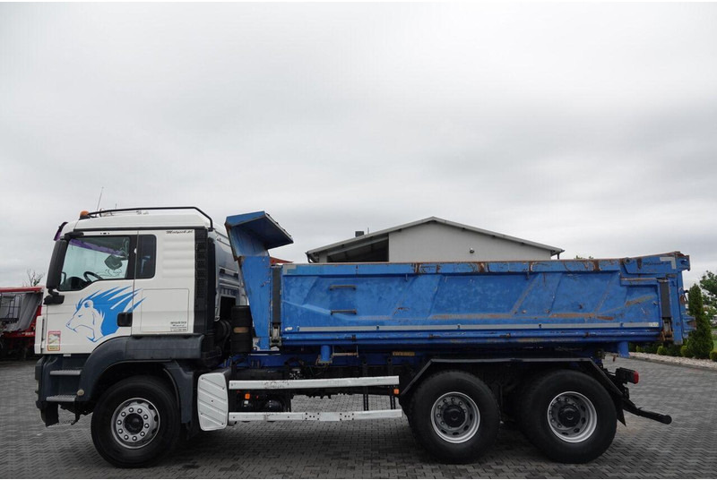 Billenőplatós teherautó MAN TGS 26.360/ 6x4 / WYWROTKA 2- STRONNA / HYDROBURTA / BORDMATIC: 18 kép. Billenőplatós teherautó MAN TGS 26.360/ 6x4 / WYWROTKA 2- STRONNA / HYDROBURTA / BORDMATIC: 18 kép.