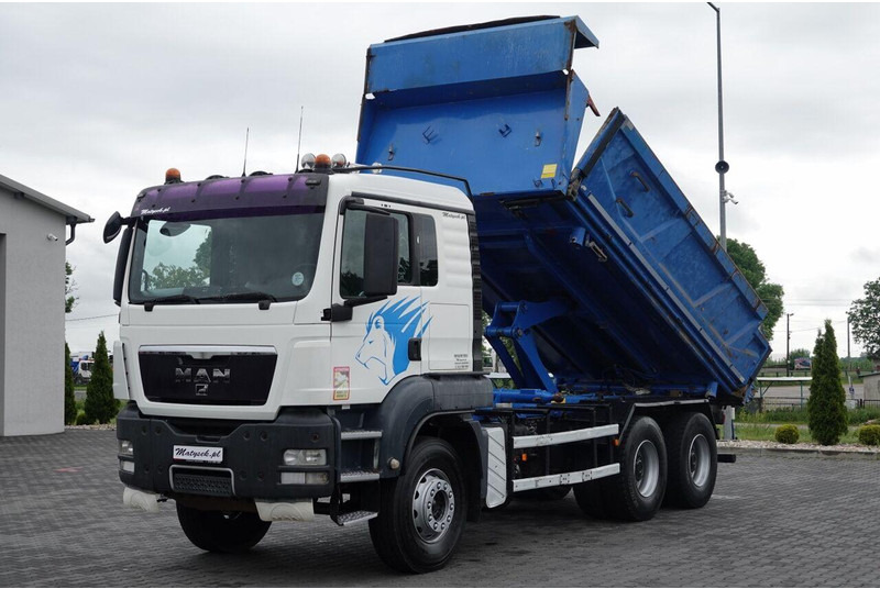 MAN TGS 26.360/ 6x4 / WYWROTKA 2- STRONNA / HYDROBURTA / BORDMATIC - Billenőplatós teherautó: 1 kép. MAN TGS 26.360/ 6x4 / WYWROTKA 2- STRONNA / HYDROBURTA / BORDMATIC - Billenőplatós teherautó: 1 kép.