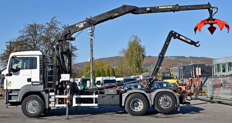 MAN TGS 26.360 - Horgos rakodó teherautó, Darus autó: 5 kép. MAN TGS 26.360 - Horgos rakodó teherautó, Darus autó: 5 kép.