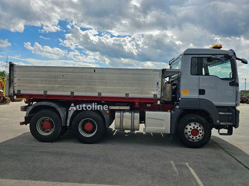 MAN TGS 26.440 - 3 way tipper - Billenőplatós teherautó: 5 kép. MAN TGS 26.440 - 3 way tipper - Billenőplatós teherautó: 5 kép.