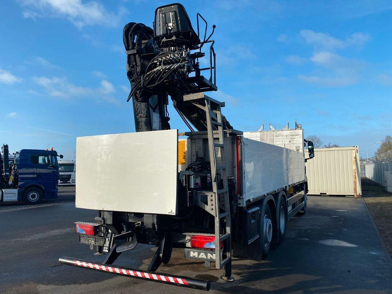 MAN TGS 26.440 6x2 HIAB 166 Ladekran Pritsche - Platós teherautó, Darus autó: 4 kép. MAN TGS 26.440 6x2 HIAB 166 Ladekran Pritsche - Platós teherautó, Darus autó: 4 kép.