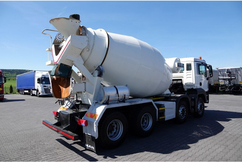 MAN TGS 32.400 / 8X4 / GRUSZKA / BETONOMIESZARKA / 9 M3 / IMER / MAN - Betonmixer: 5 kép. MAN TGS 32.400 / 8X4 / GRUSZKA / BETONOMIESZARKA / 9 M3 / IMER / MAN - Betonmixer: 5 kép.