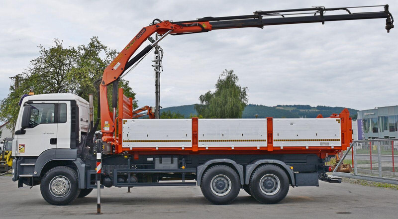 MAN TGS 33.360*KIPPER 6,40m *PK 15500 * 6x4 - Billenőplatós teherautó, Darus autó: 5 kép. MAN TGS 33.360*KIPPER 6,40m *PK 15500 * 6x4 - Billenőplatós teherautó, Darus autó: 5 kép.