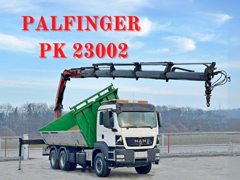 MAN TGS 33.480 - Billenőplatós teherautó, Darus autó: 1 kép. MAN TGS 33.480 - Billenőplatós teherautó, Darus autó: 1 kép.