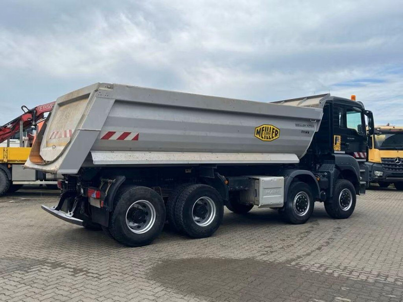MAN TGS 35.460 - Meiller tipper - Billenőplatós teherautó: 3 kép. MAN TGS 35.460 - Meiller tipper - Billenőplatós teherautó: 3 kép.