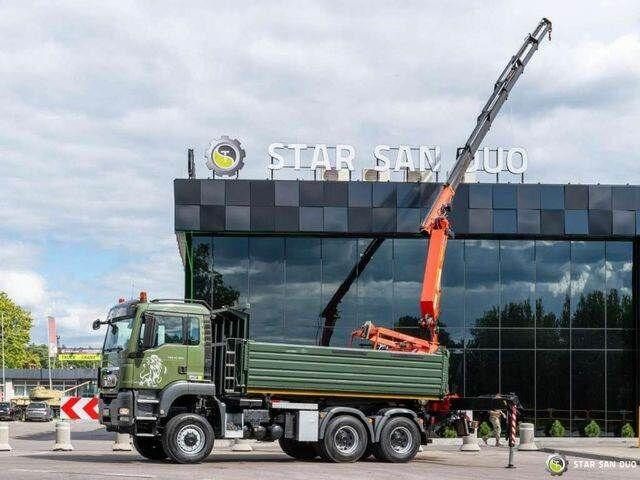 MAN TGS 35.480 PALFINGER PK 20002 HDS Grapple Tippe - Billenőplatós teherautó, Darus autó: 3 kép. MAN TGS 35.480 PALFINGER PK 20002 HDS Grapple Tippe - Billenőplatós teherautó, Darus autó: 3 kép.