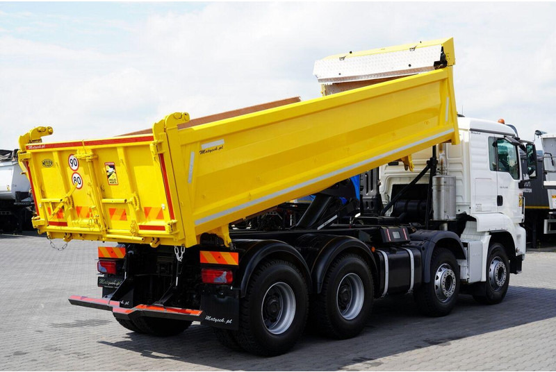 MAN TGS 41.460 / 8x8 / WYWROTKA / 2 STRONNA / BORDMATIC / HYDROBURTA - Billenőplatós teherautó: 5 kép. MAN TGS 41.460 / 8x8 / WYWROTKA / 2 STRONNA / BORDMATIC / HYDROBURTA - Billenőplatós teherautó: 5 kép.