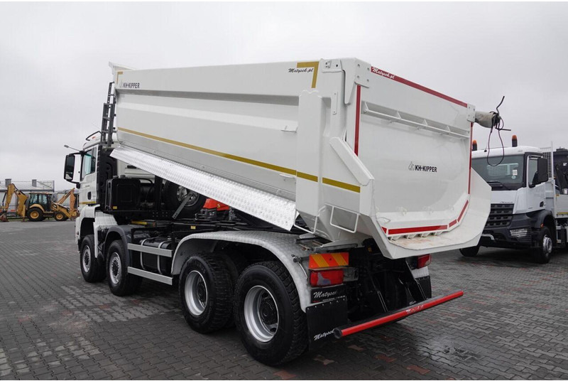 MAN TGS 41.460 / 8x8 / WYWROTKA TYLNOZSYP / MANUAL / KH-KIPPER / EUR - Billenőplatós teherautó: 4 kép. MAN TGS 41.460 / 8x8 / WYWROTKA TYLNOZSYP / MANUAL / KH-KIPPER / EUR - Billenőplatós teherautó: 4 kép.