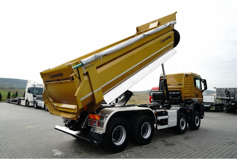 MAN TGS 41.480 / 8X6 / WYWROTKA / S1 - TYLNOZSYP / AUTOMAT / FABRYCZ - Billenőplatós teherautó: 5 kép. MAN TGS 41.480 / 8X6 / WYWROTKA / S1 - TYLNOZSYP / AUTOMAT / FABRYCZ - Billenőplatós teherautó: 5 kép.