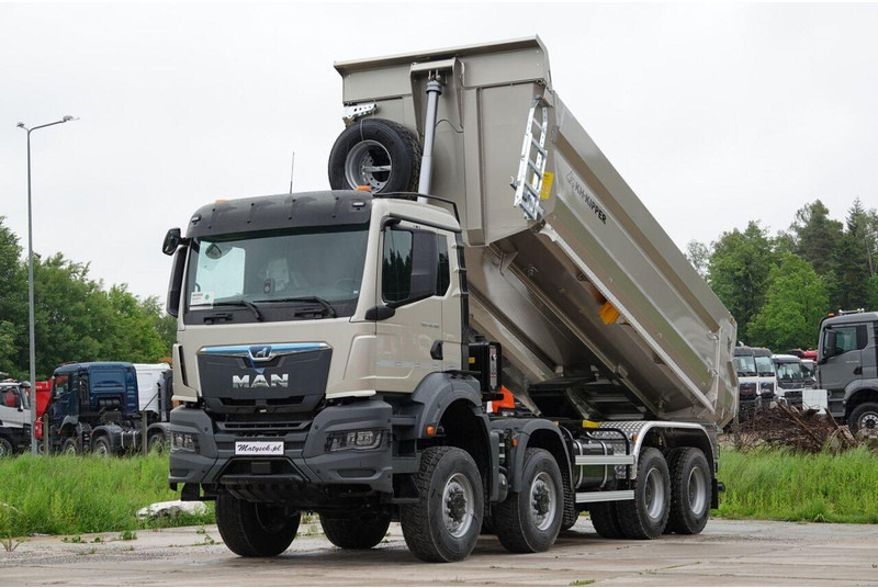 MAN TGS 41.480 / 8X6 / WYWROTKA TYLNOZSYPOWA / KH KIPPER / AUTOMAT / - Billenőplatós teherautó: 4 kép. MAN TGS 41.480 / 8X6 / WYWROTKA TYLNOZSYPOWA / KH KIPPER / AUTOMAT / - Billenőplatós teherautó: 4 kép.