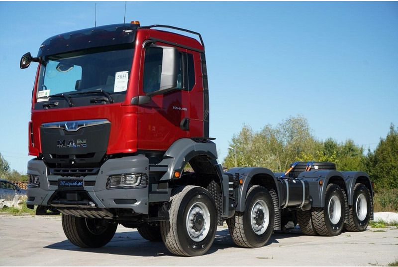 MAN TGS 41.480 / 8X8 / DO ZABUDOWY / FABRYCZNIE NOWY 2025 - Alvaz teherautó: 2 kép. MAN TGS 41.480 / 8X8 / DO ZABUDOWY / FABRYCZNIE NOWY 2025 - Alvaz teherautó: 2 kép.