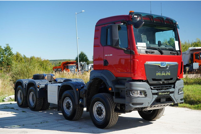 MAN TGS 41.480 / 8X8 / DO ZABUDOWY / FABRYCZNIE NOWY 2025 - Alvaz teherautó: 4 kép. MAN TGS 41.480 / 8X8 / DO ZABUDOWY / FABRYCZNIE NOWY 2025 - Alvaz teherautó: 4 kép.