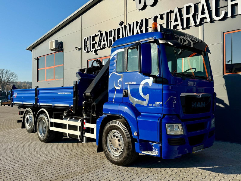 MAN TGS TGX TGL 26.360 Wywrotka 3S + HDS HMF // 4 x wusyw 12,6 m - Billenőplatós teherautó, Darus autó: 4 kép. MAN TGS TGX TGL 26.360 Wywrotka 3S + HDS HMF // 4 x wusyw 12,6 m - Billenőplatós teherautó, Darus autó: 4 kép.