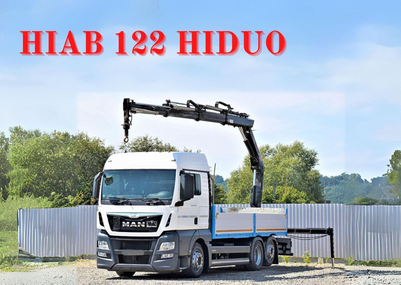 MAN TGX 26.440 - Platós teherautó, Darus autó: 1 kép. MAN TGX 26.440 - Platós teherautó, Darus autó: 1 kép.