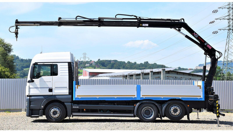 MAN TGX 26.440 - Platós teherautó, Darus autó: 5 kép. MAN TGX 26.440 - Platós teherautó, Darus autó: 5 kép.