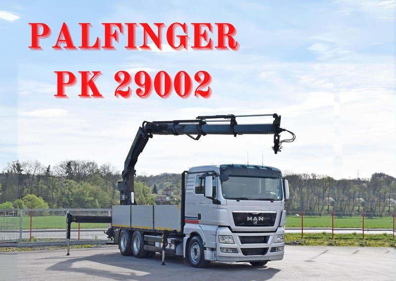 MAN TGX 26.440 Pritsche 6,40 m* PK 29002+FUNK *6x4 - Platós teherautó, Darus autó: 1 kép. MAN TGX 26.440 Pritsche 6,40 m* PK 29002+FUNK *6x4 - Platós teherautó, Darus autó: 1 kép.