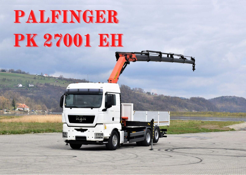 MAN TGX 26.480 - Platós teherautó, Darus autó: 1 kép. MAN TGX 26.480 - Platós teherautó, Darus autó: 1 kép.